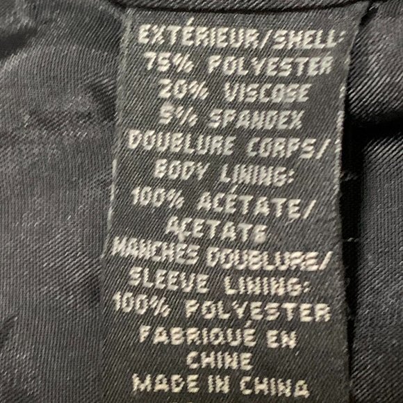 RW&CO. | Women's Black Blazer Size 8 - Picture 2 of 7